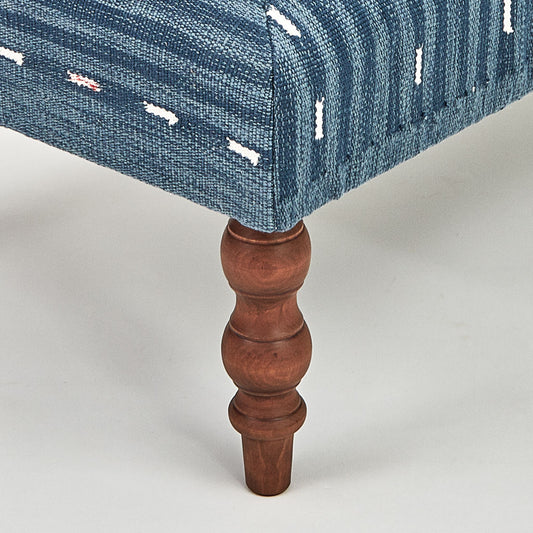 Cosmo Indigo Ottoman