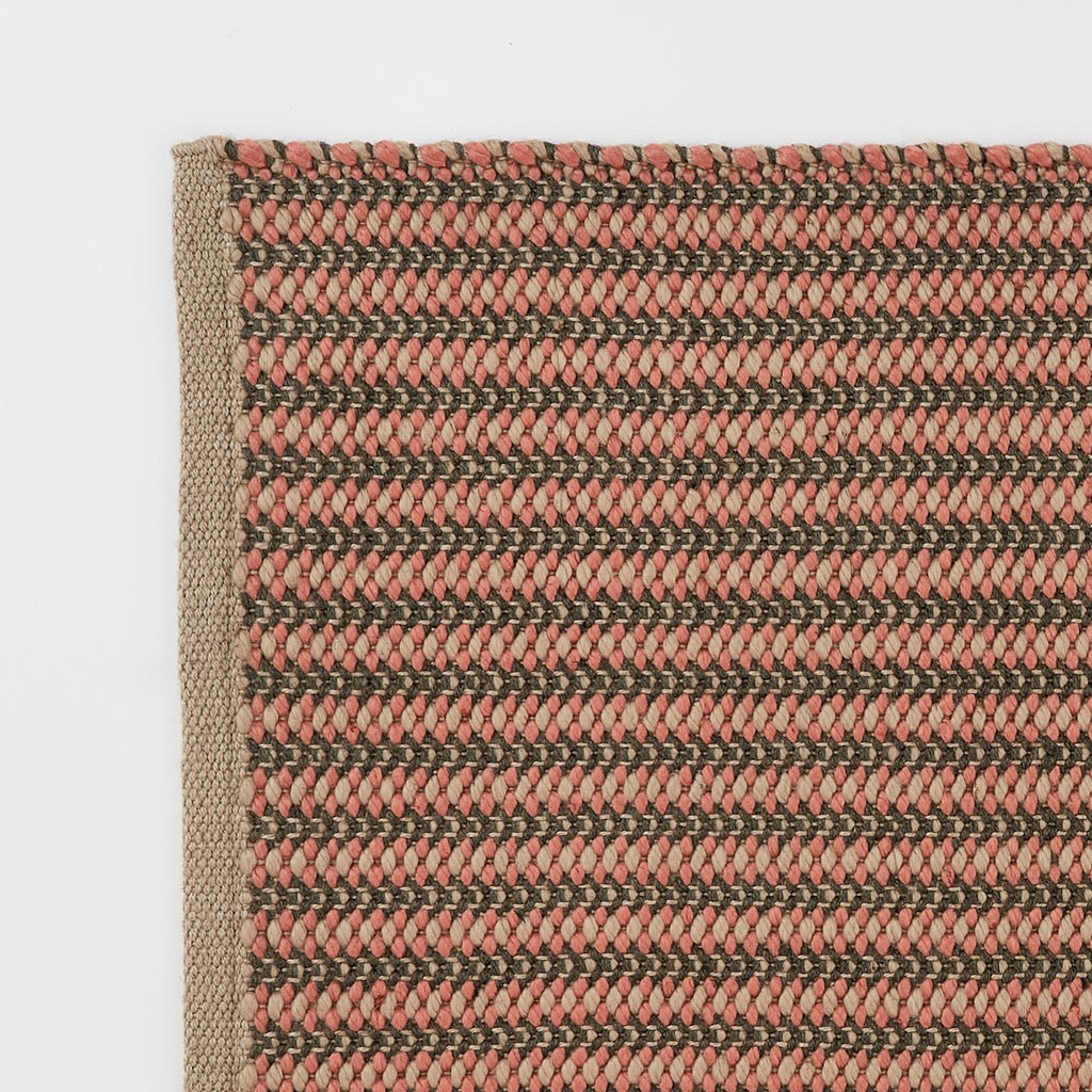 Dartmouth Stripe Pamplemousse Runner Rug