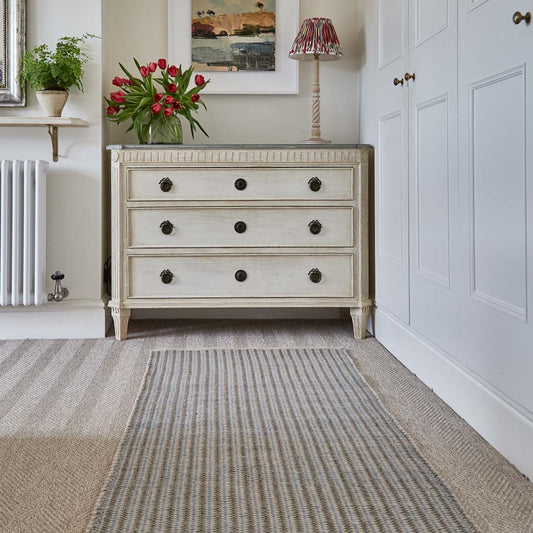 Dartmouth Stripe Pigeon Runner Rug