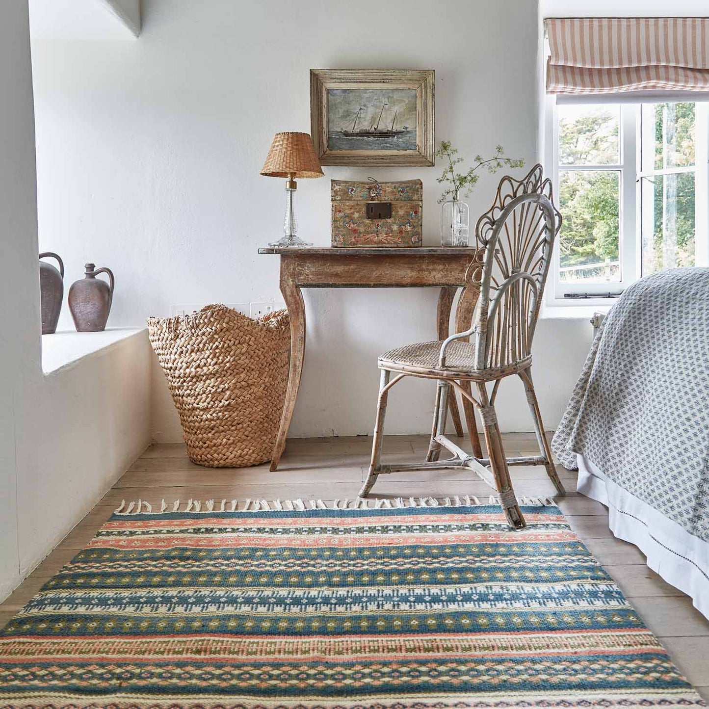 Fairisle Coral Rug