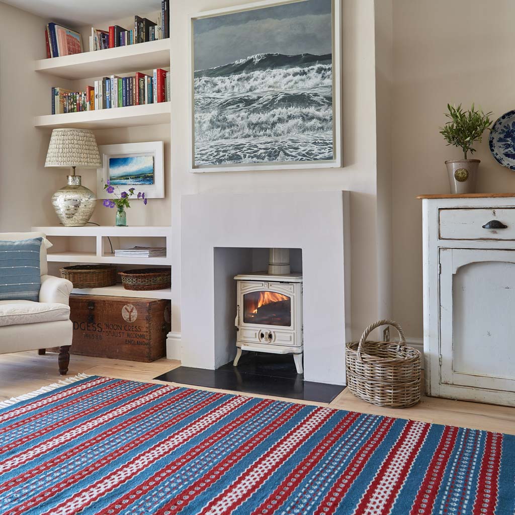 Fairisle Red Rug