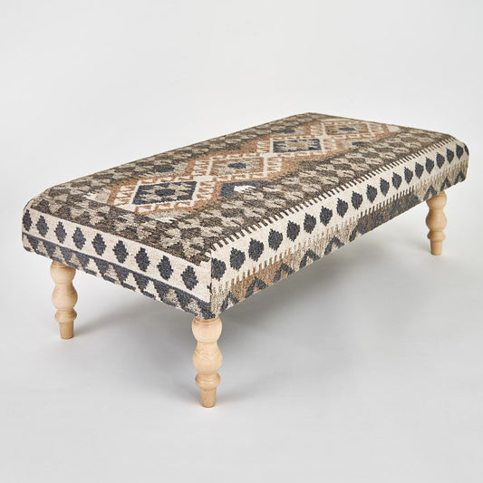 Samarkand Monochrome Ottoman