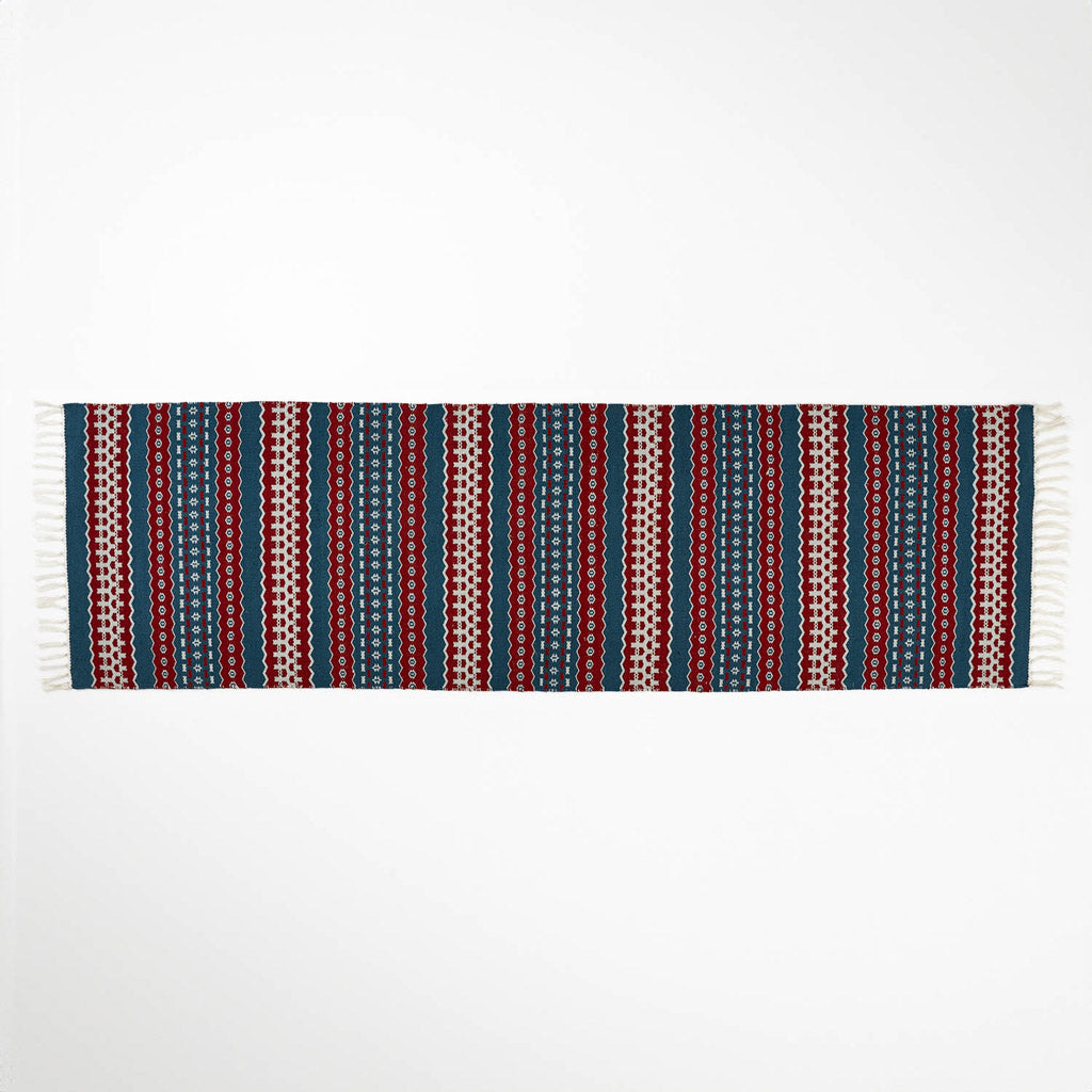 Fairisle Red Rug