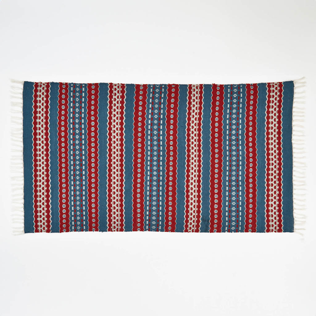 Fairisle Red Rug