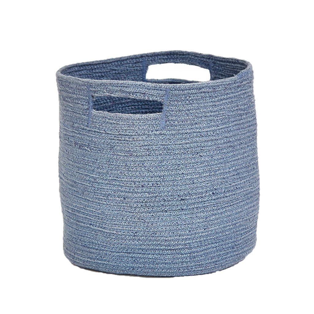 Blue storage clearance baskets