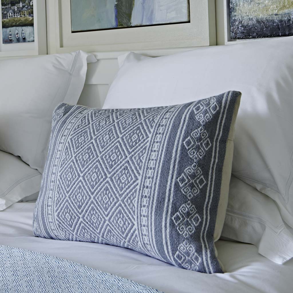 Cornflower best sale blue cushions