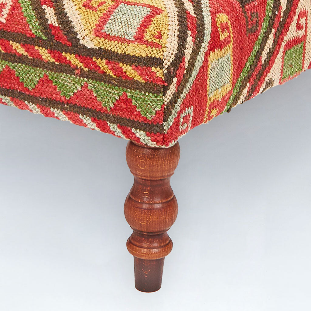 Kilim footstool deals ottoman