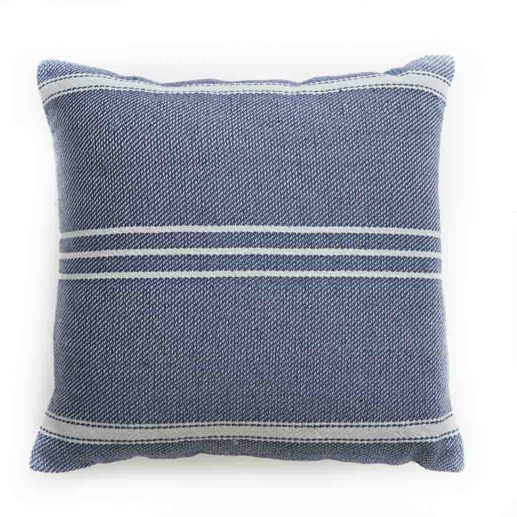 Blue white striped clearance cushions